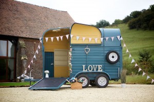 Unique Photo Booth in a Vintage Rice Horse Box, Sussex